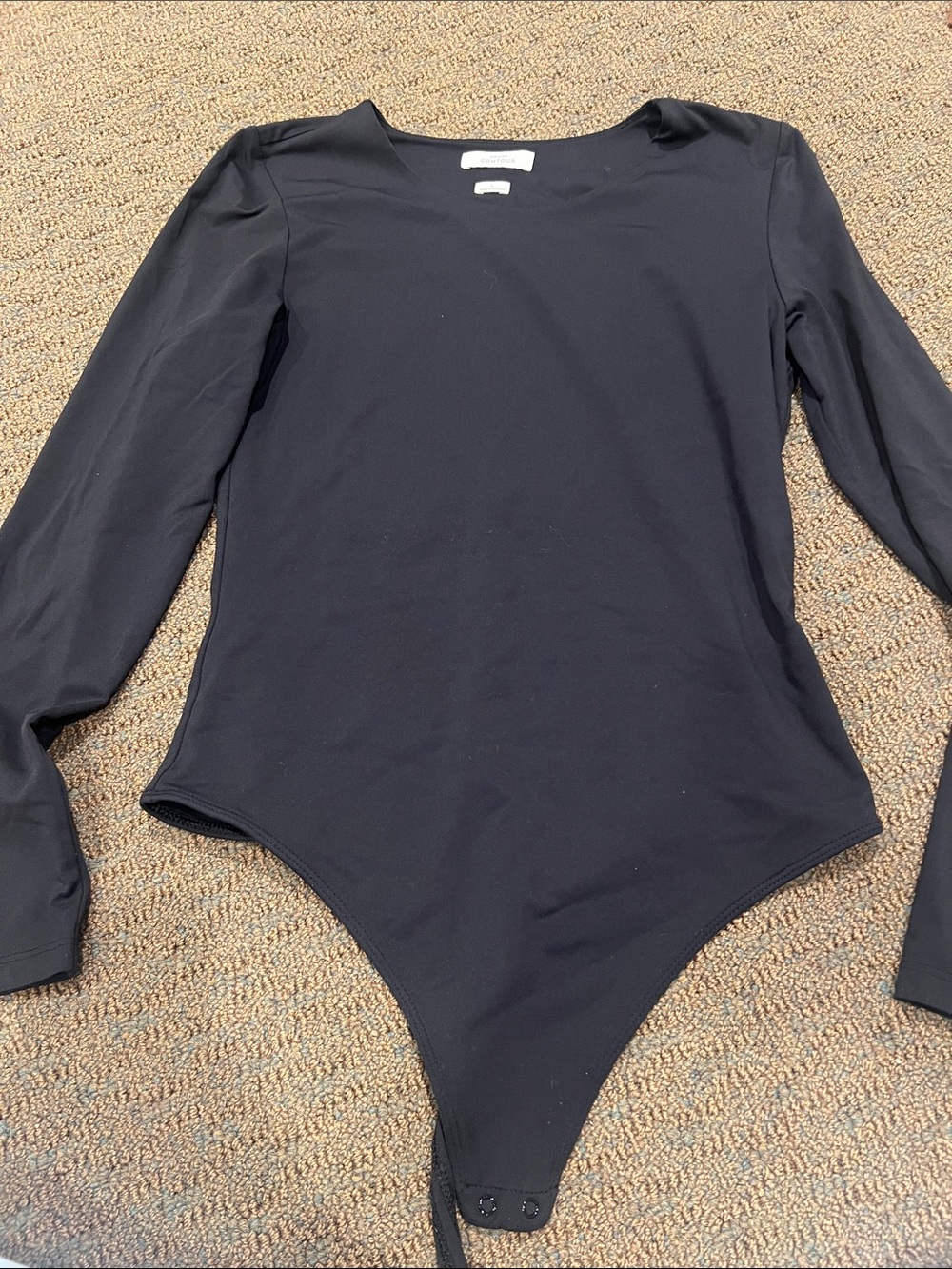 Long-Sleeve Bodysuit - Black